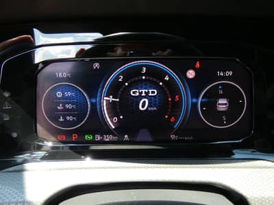 Volkswagen Golf 2.0 TDI DSG GTD LED+ Navi ACC 1-Hand 18" — slika 15