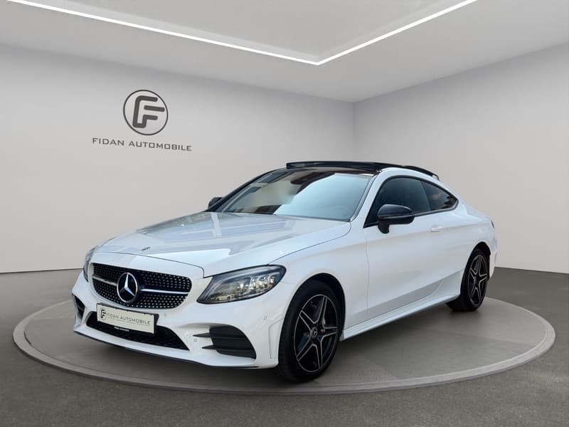 Mercedes-Benz C 220d Coupe AMG-Line*Pano*Night*MBEAM*STHZ*Burm